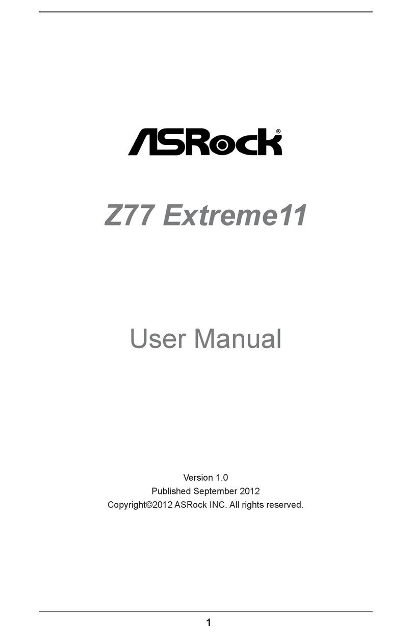 ASROCK Z77 Extreme11 user manual