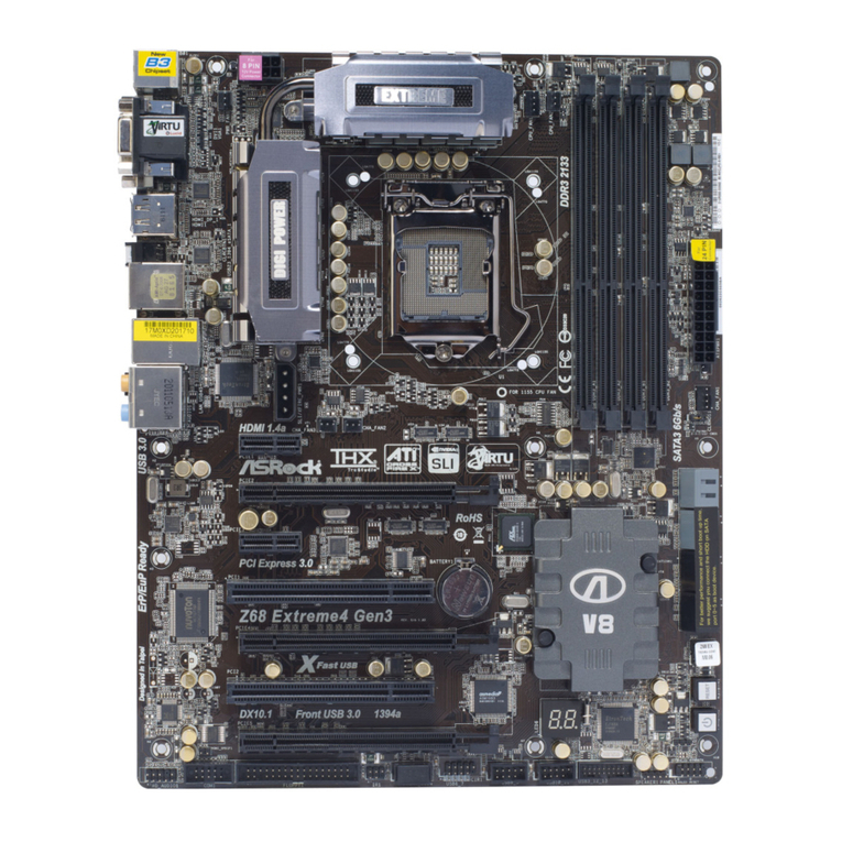 ASROCK Z68 Extreme4 Gen3 User manual