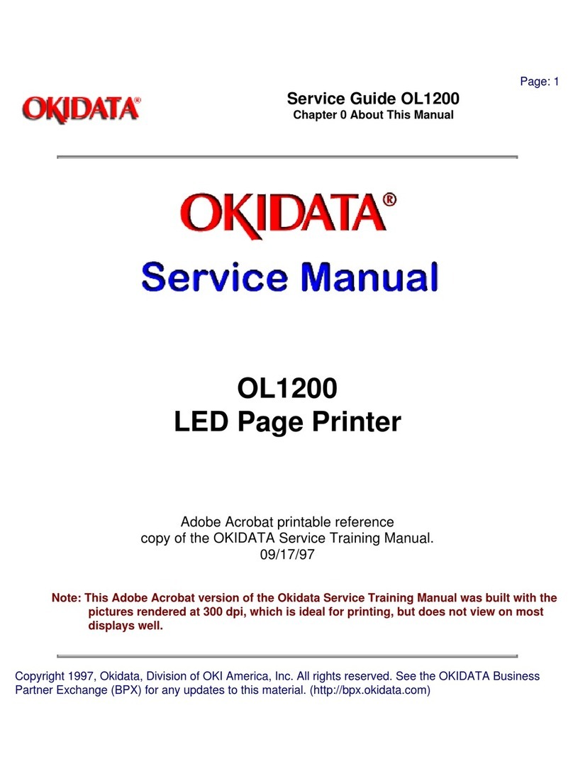 OKIDATA OL1200 User manual