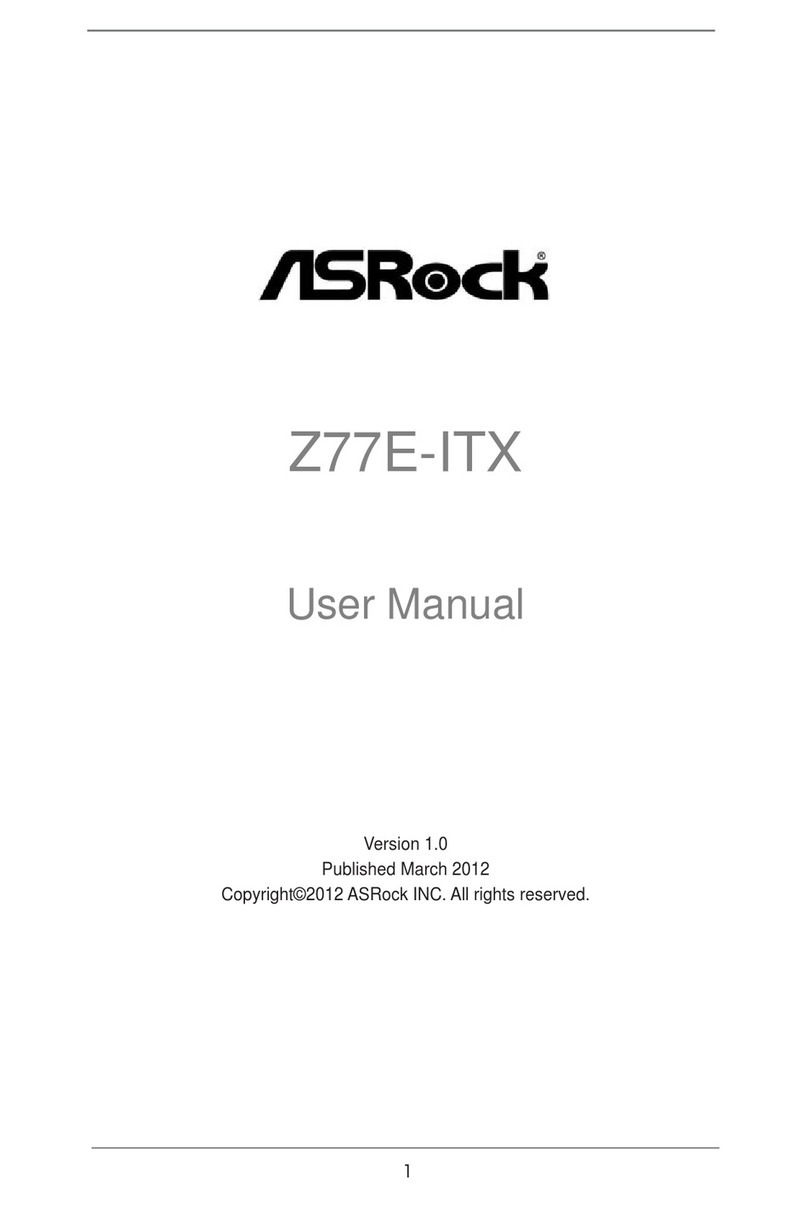 ASROCK Z77E-ITX user manual