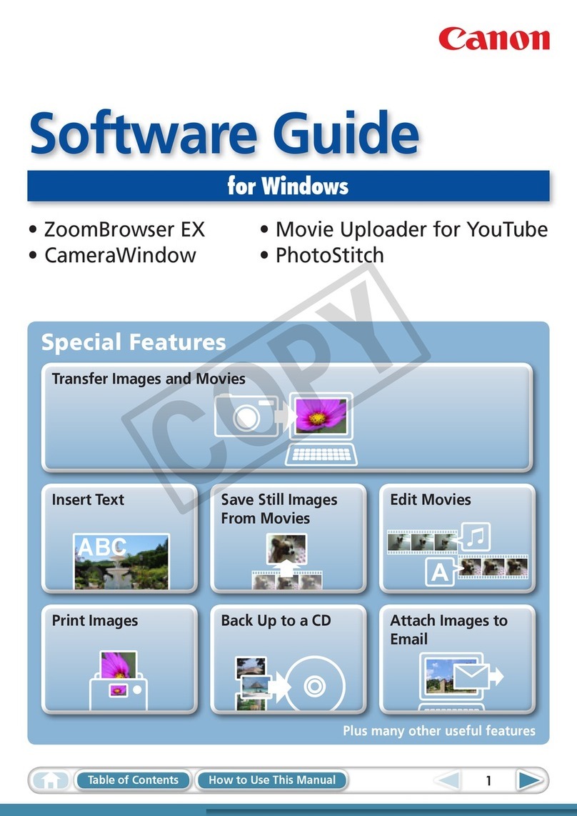 Canon PowerShot A1200 Software guide