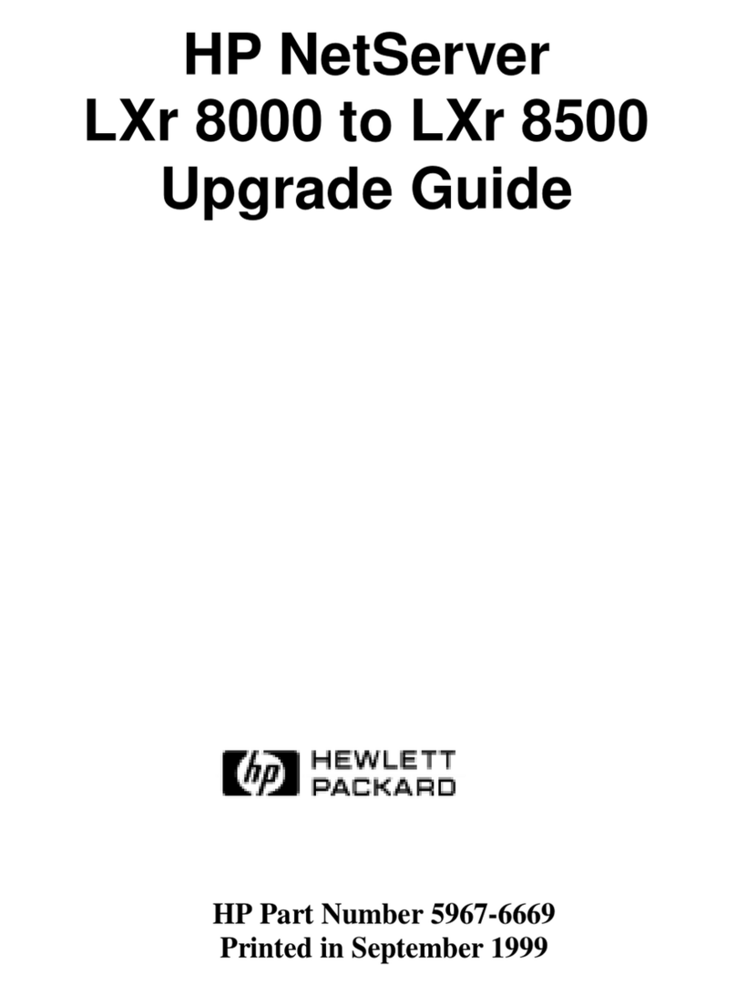 HP D7171A - NetServer - LPr Installation and operation manual