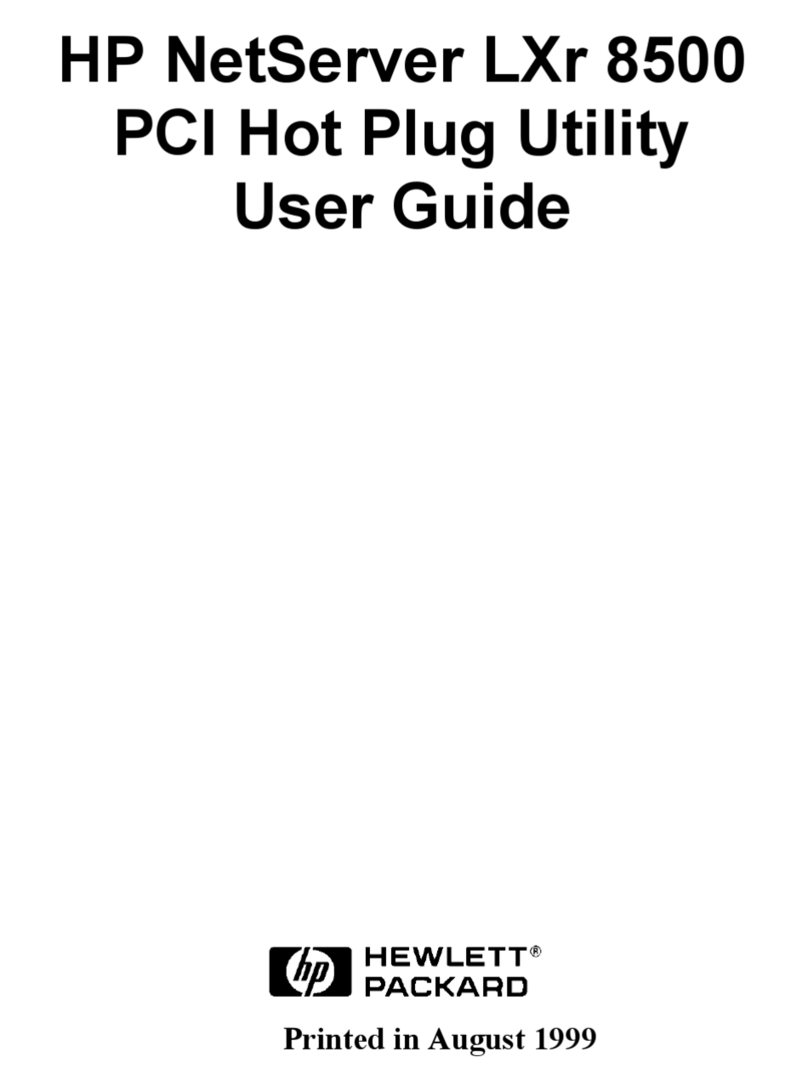 HP D7171A - NetServer - LPr User manual