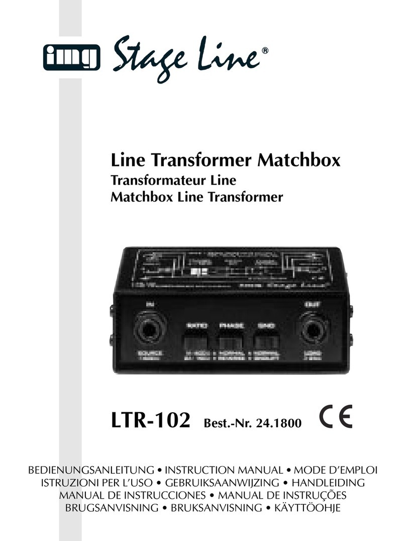 Stageline LTR-102 instruction manual