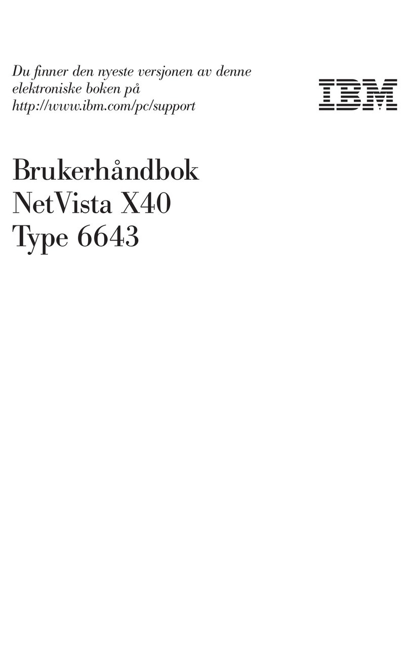IBM NetVista X40 User manual IBM NetVista X40 User manual
