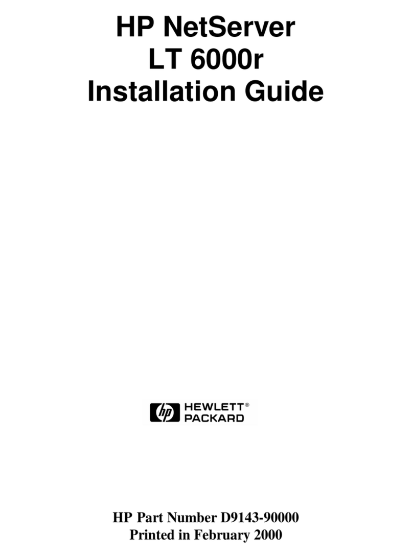 HP D7171A - NetServer - LPr User manual