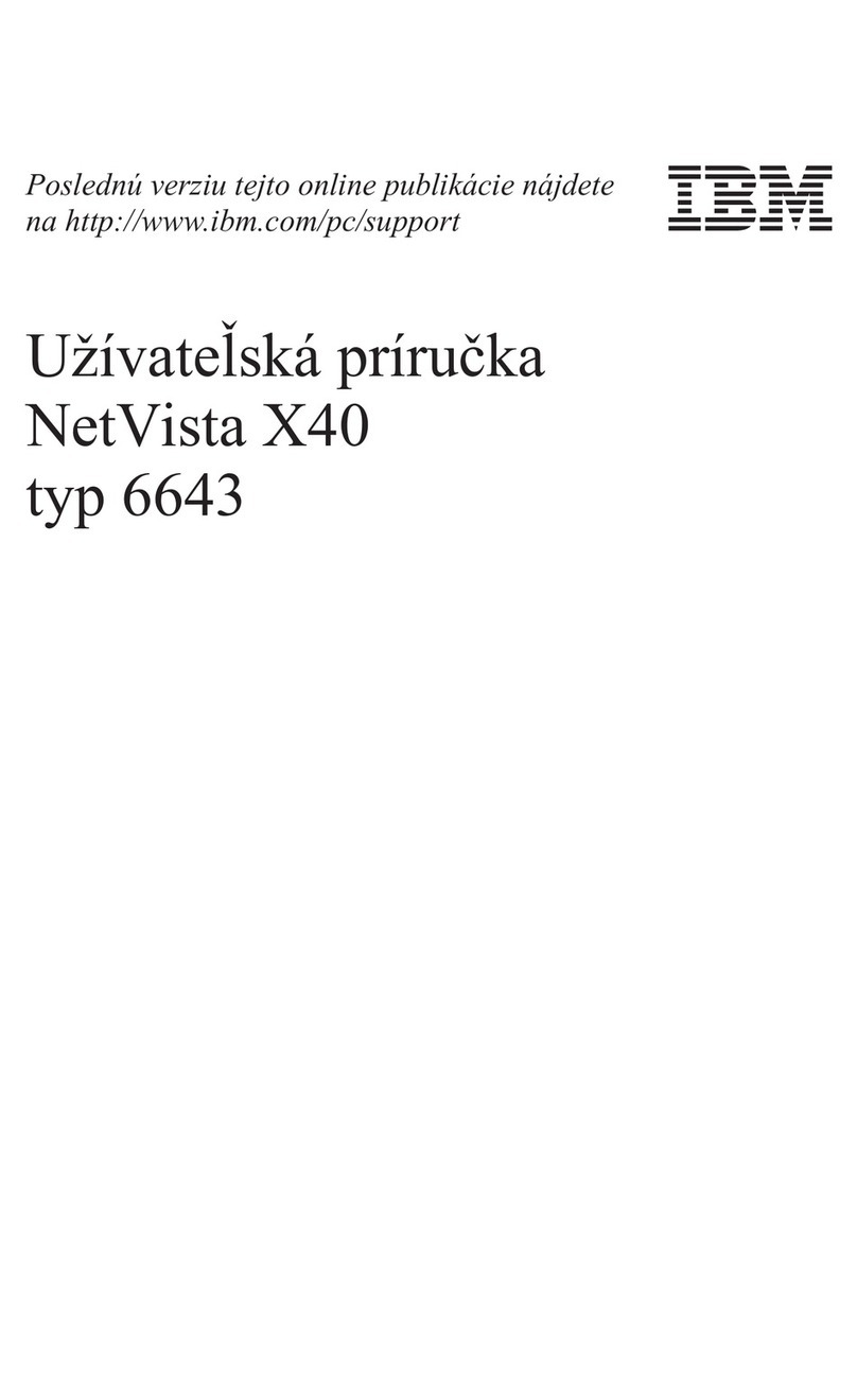 IBM NetVista X40 Manual IBM NetVista X40 Manual