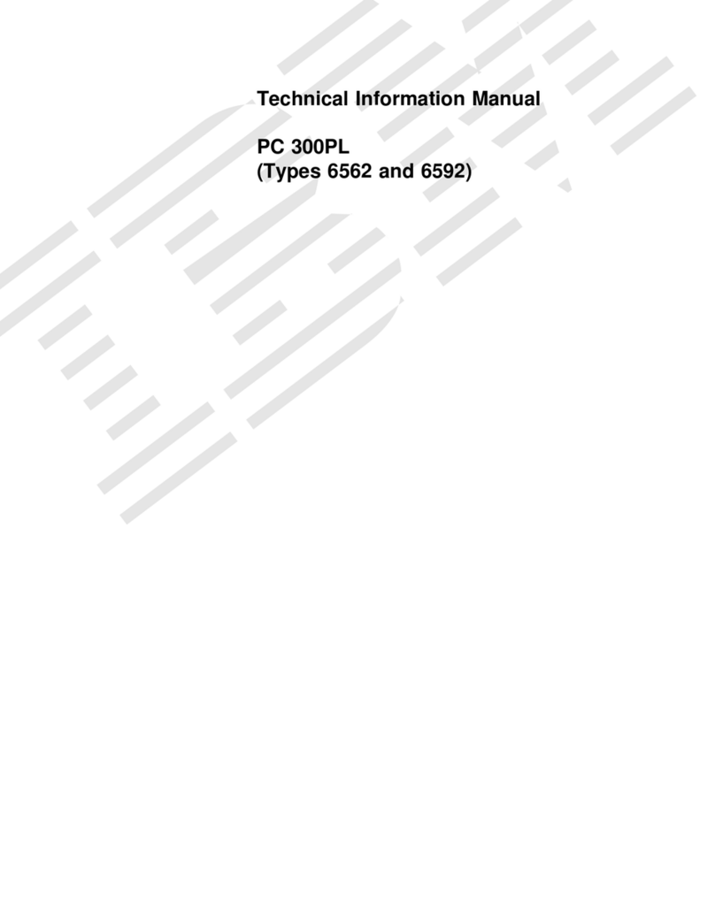 IBM PC 300PL Types 6862 Technical document