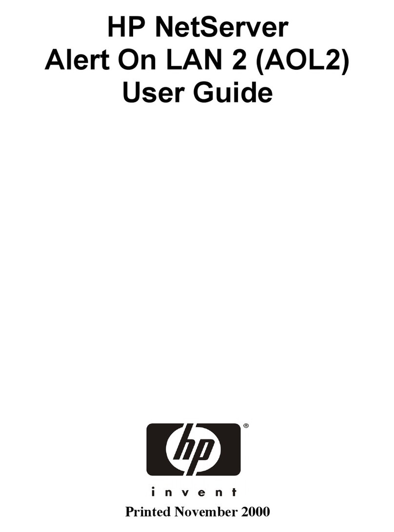HP D7171A - NetServer - LPr User manual