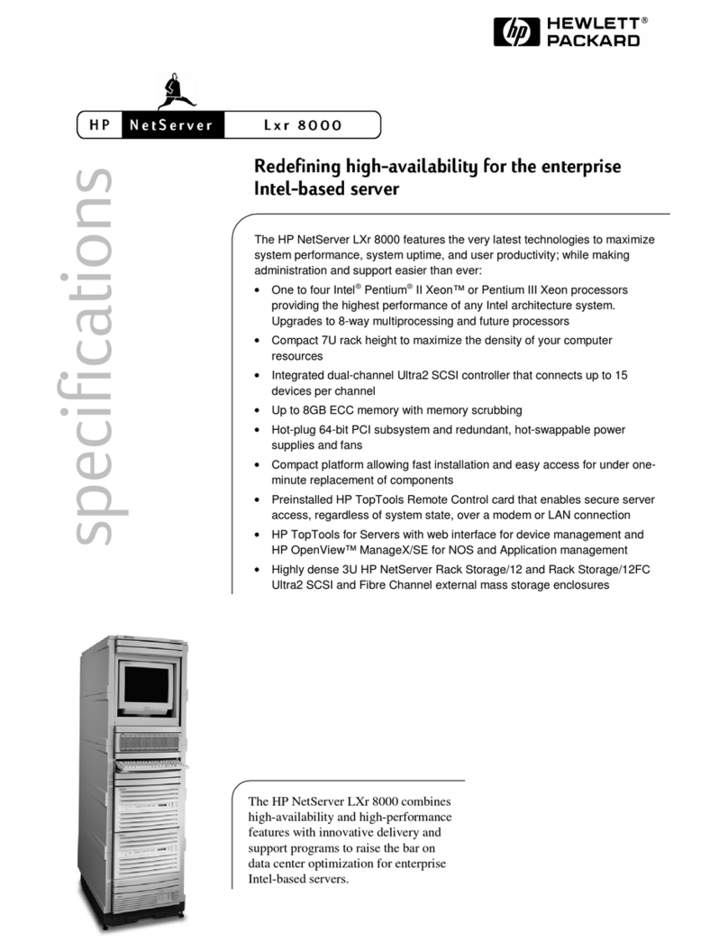 HP D7171A - NetServer - LPr User manual