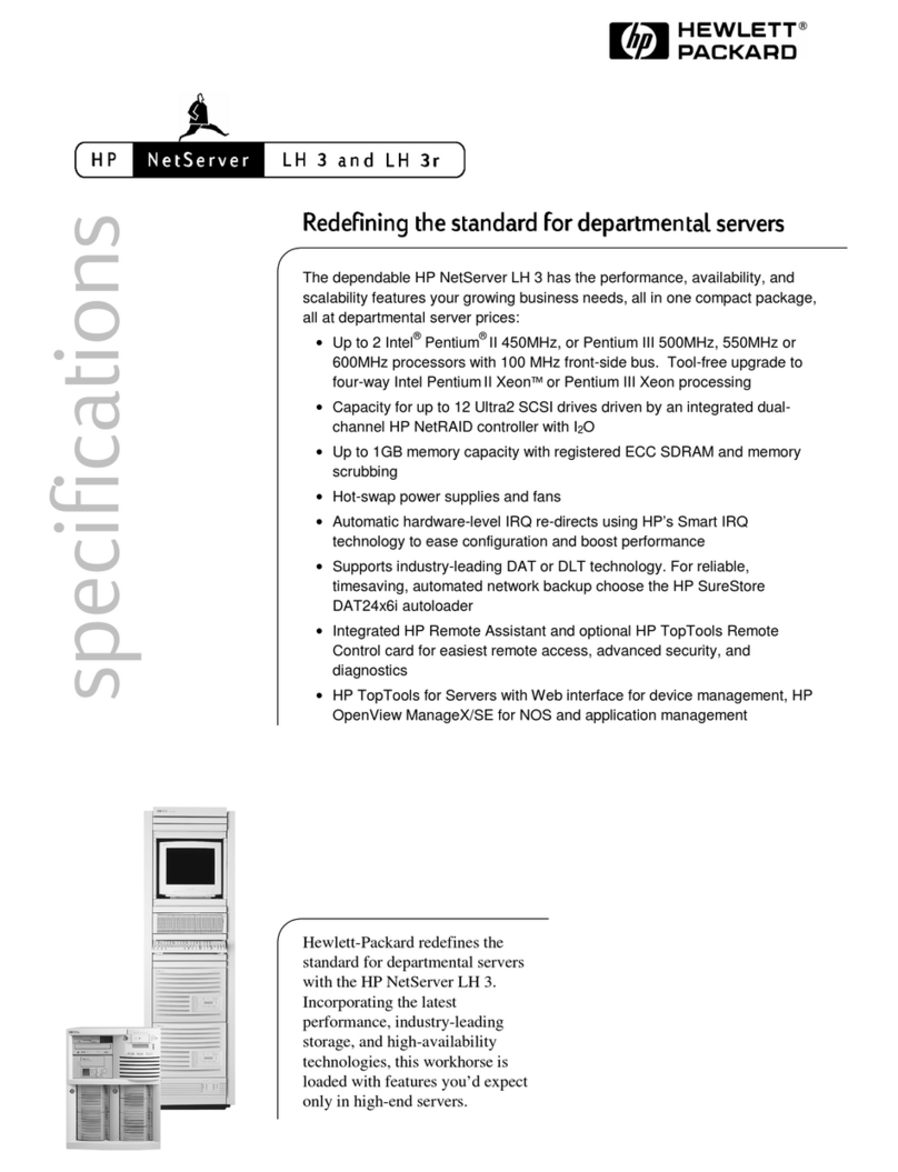 HP D7171A - NetServer - LPr User manual