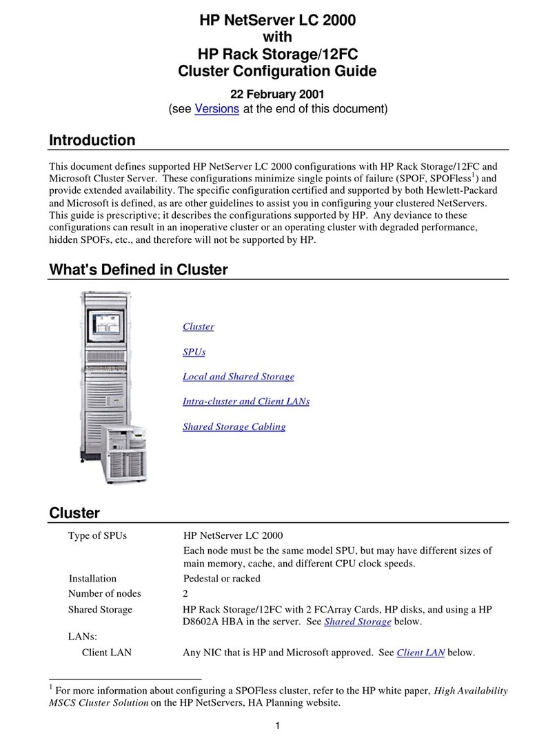 HP D7171A - NetServer - LPr User manual HP D7171A - NetServer - LPr User manual