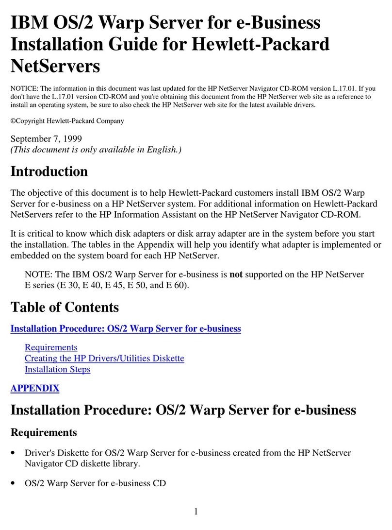 HP D7171A - NetServer - LPr User manual