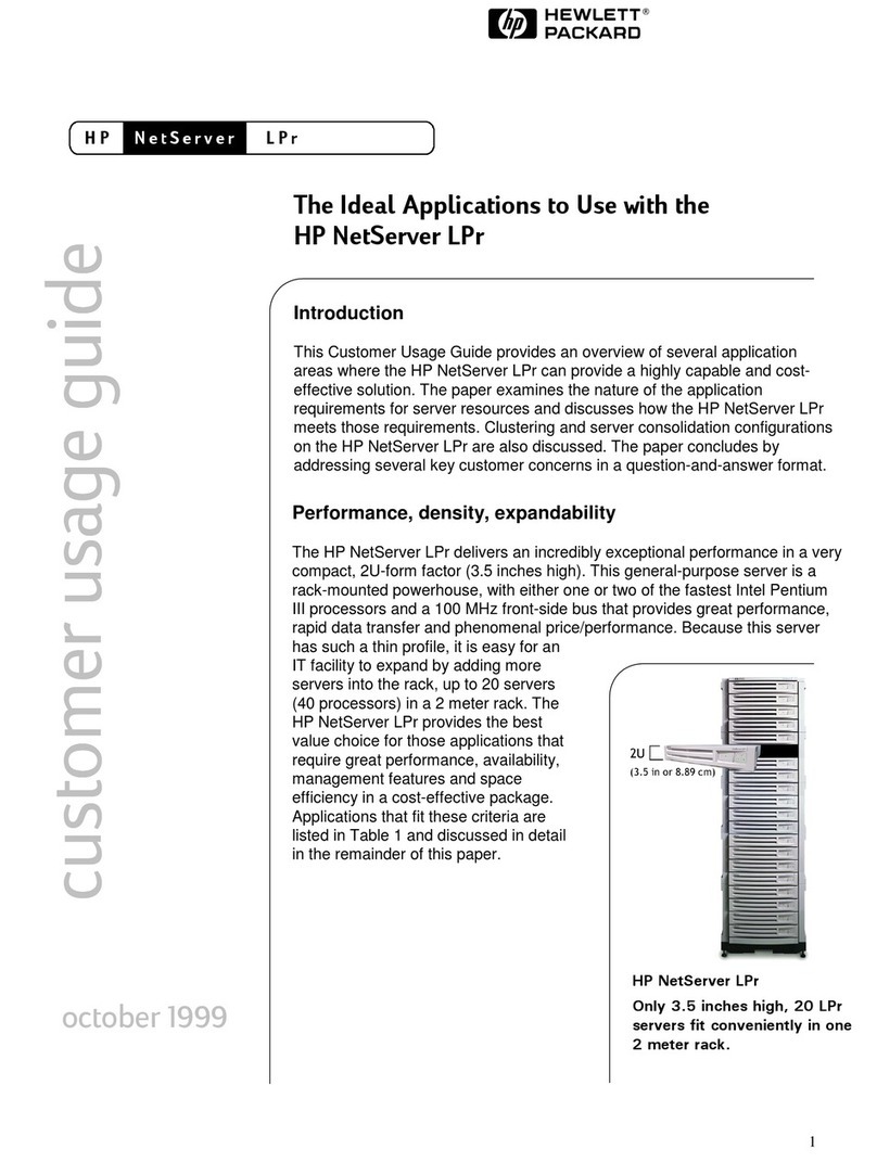 HP D7171A - NetServer - LPr User guide
