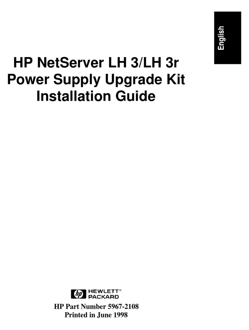 HP D7171A - NetServer - LPr User manual