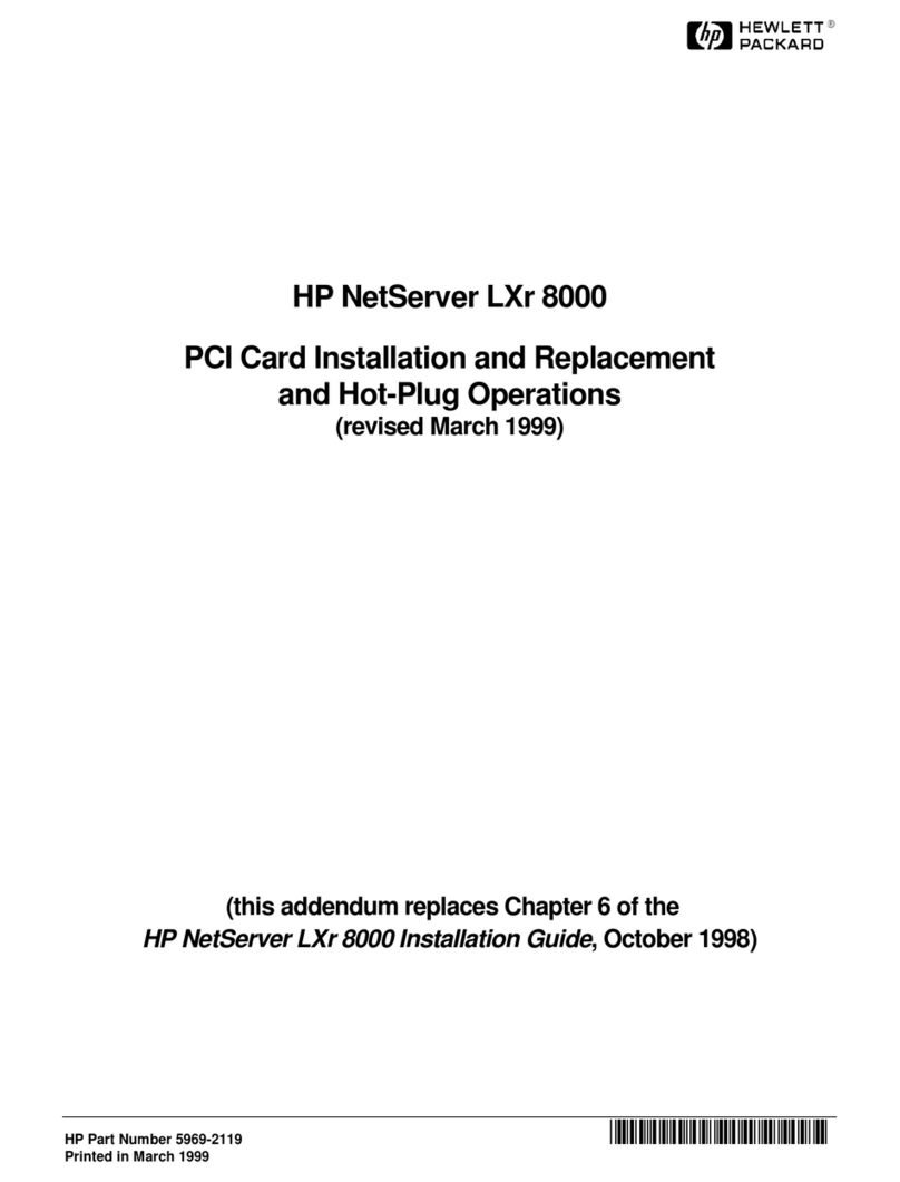 HP D7171A - NetServer - LPr User manual