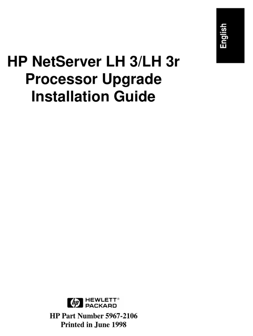 HP D7171A - NetServer - LPr User manual