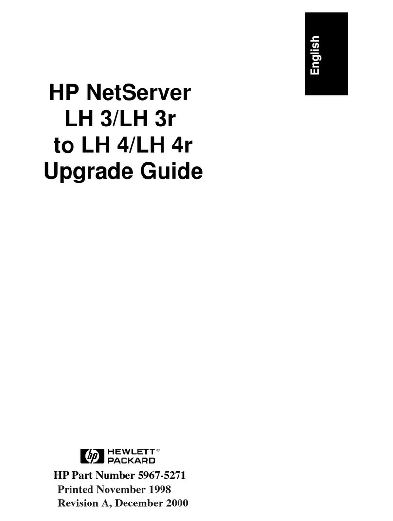 HP D7171A - NetServer - LPr Installation and operation manual