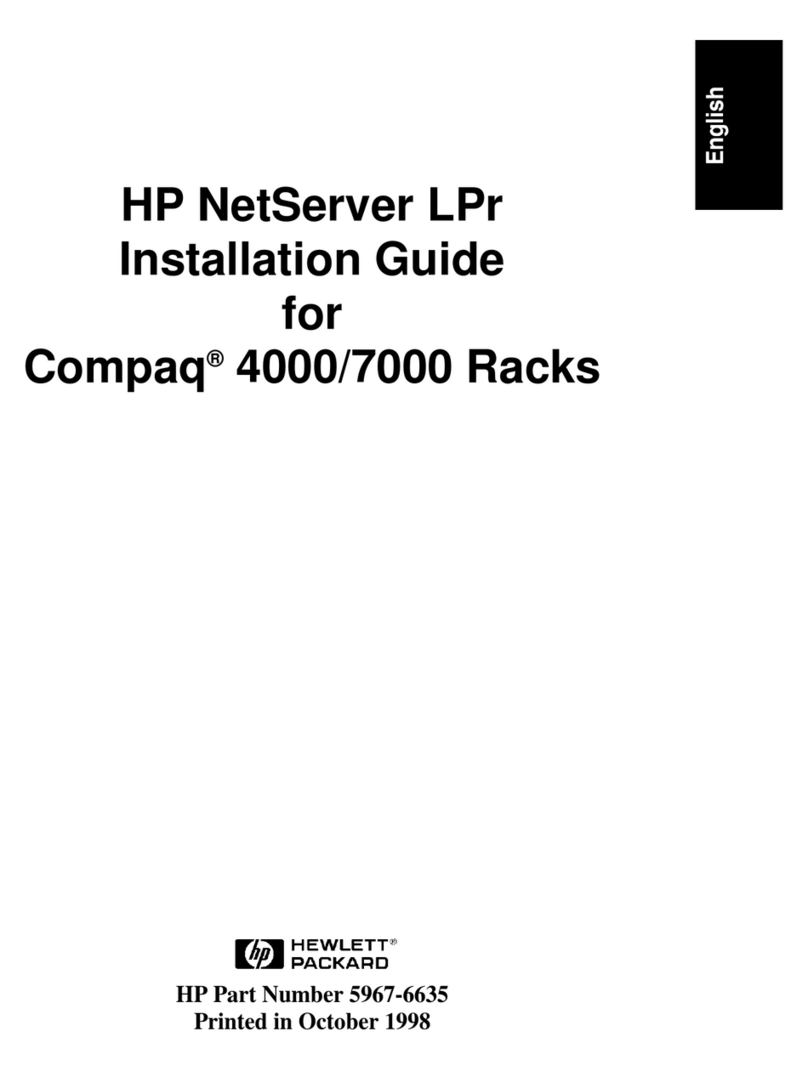 HP D7171A - NetServer - LPr User manual