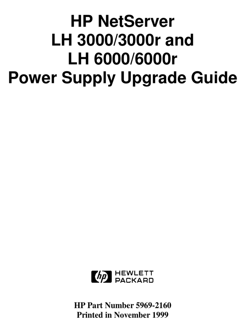 HP D7171A - NetServer - LPr Installation and operation manual