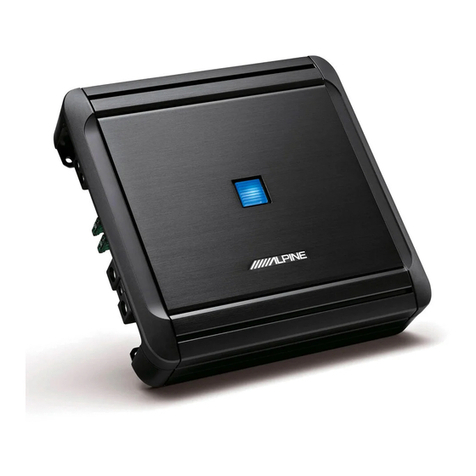 Alpine MRP-M500 User manual
