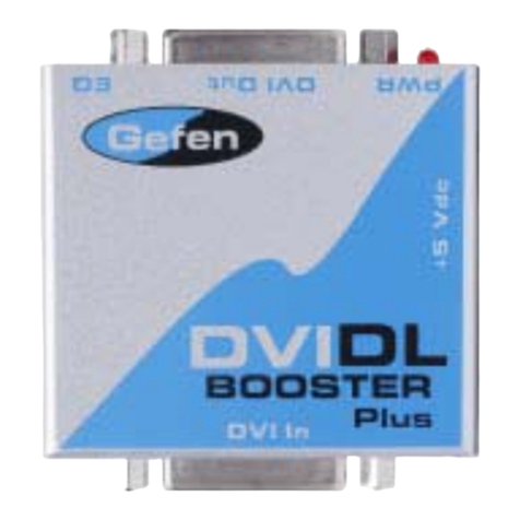 Gefen EXT-DVI-141DLBP User manual