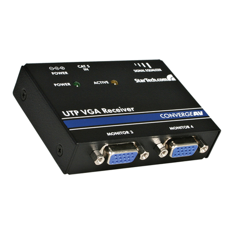 StarTech.com ST121R User manual