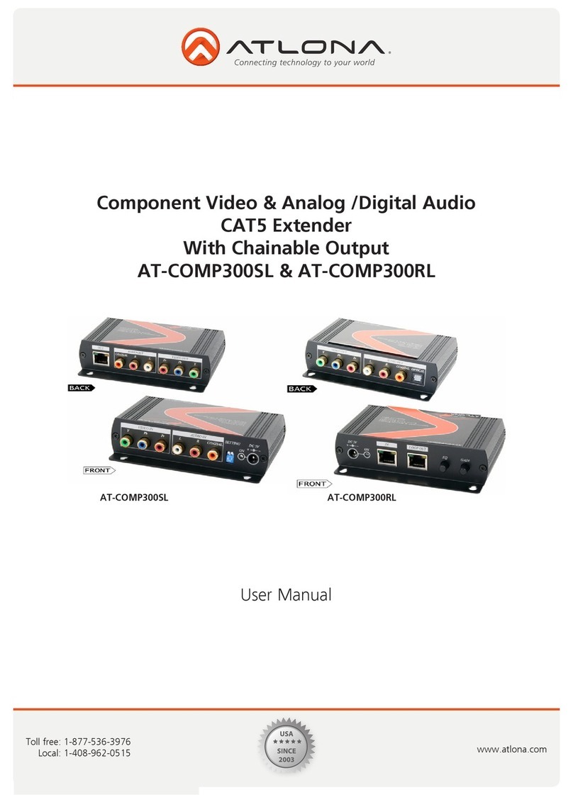 Atlona AT-COMP300SL User manual