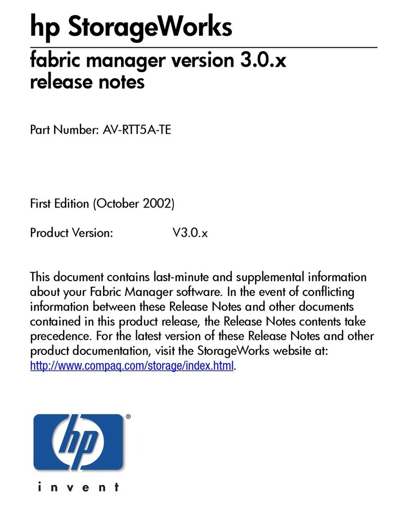 HP StorageWorks 2/32 - SAN Switch Instruction Manual