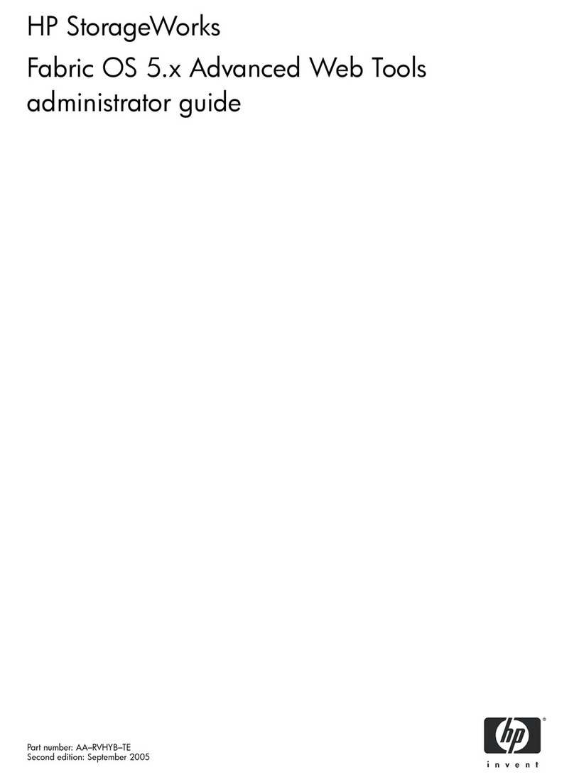 HP StorageWorks 2/64 - Core Switch Service manual HP StorageWorks 2/64 - Core Switch Service manual