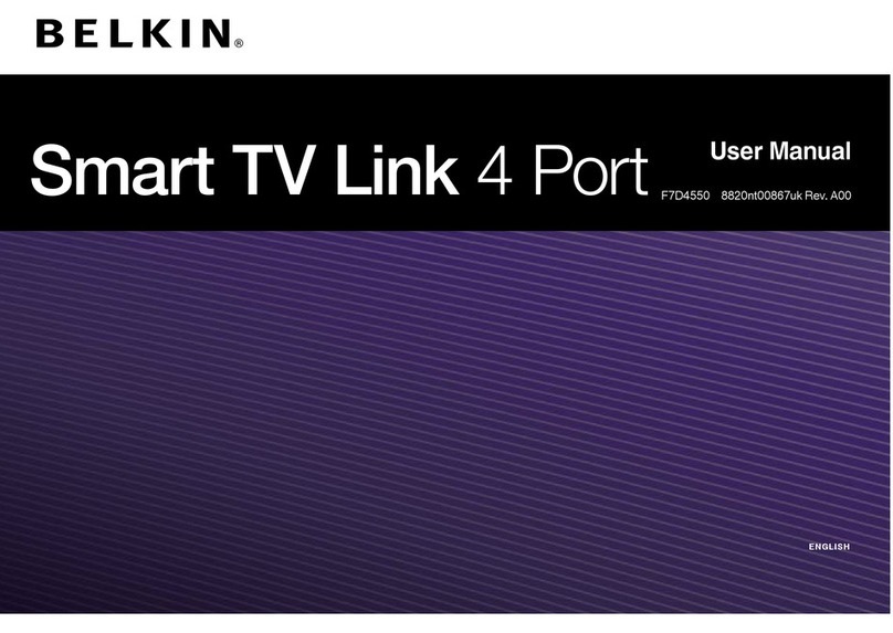 Belkin F7D4550 User manual