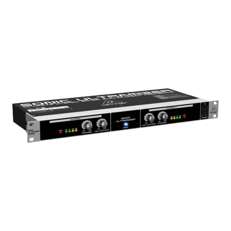 Behringer SU9920 User manual