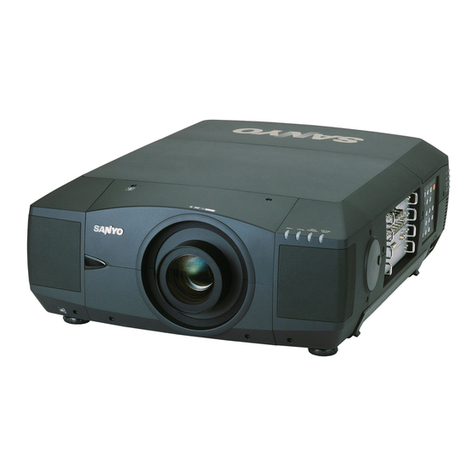 Sanyo XF42 - PLC XGA LCD Projector User manual