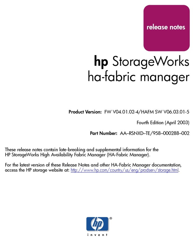 HP StorageWorks 2/140 - Director Switch Instruction Manual