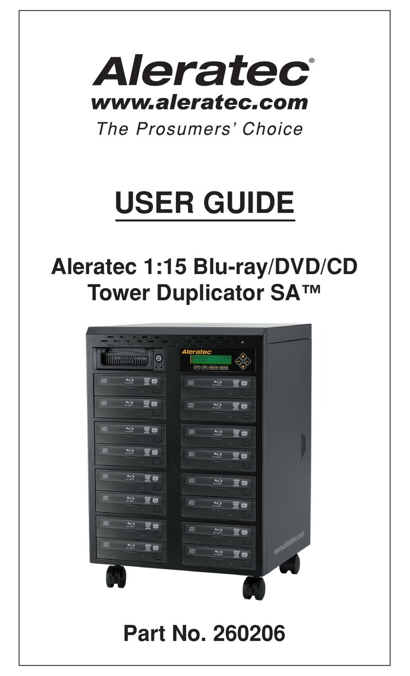 Aleratec 260206 user guide Aleratec 260206 user guide