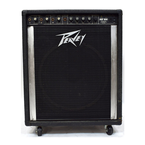 Peavey KB 100 User manual