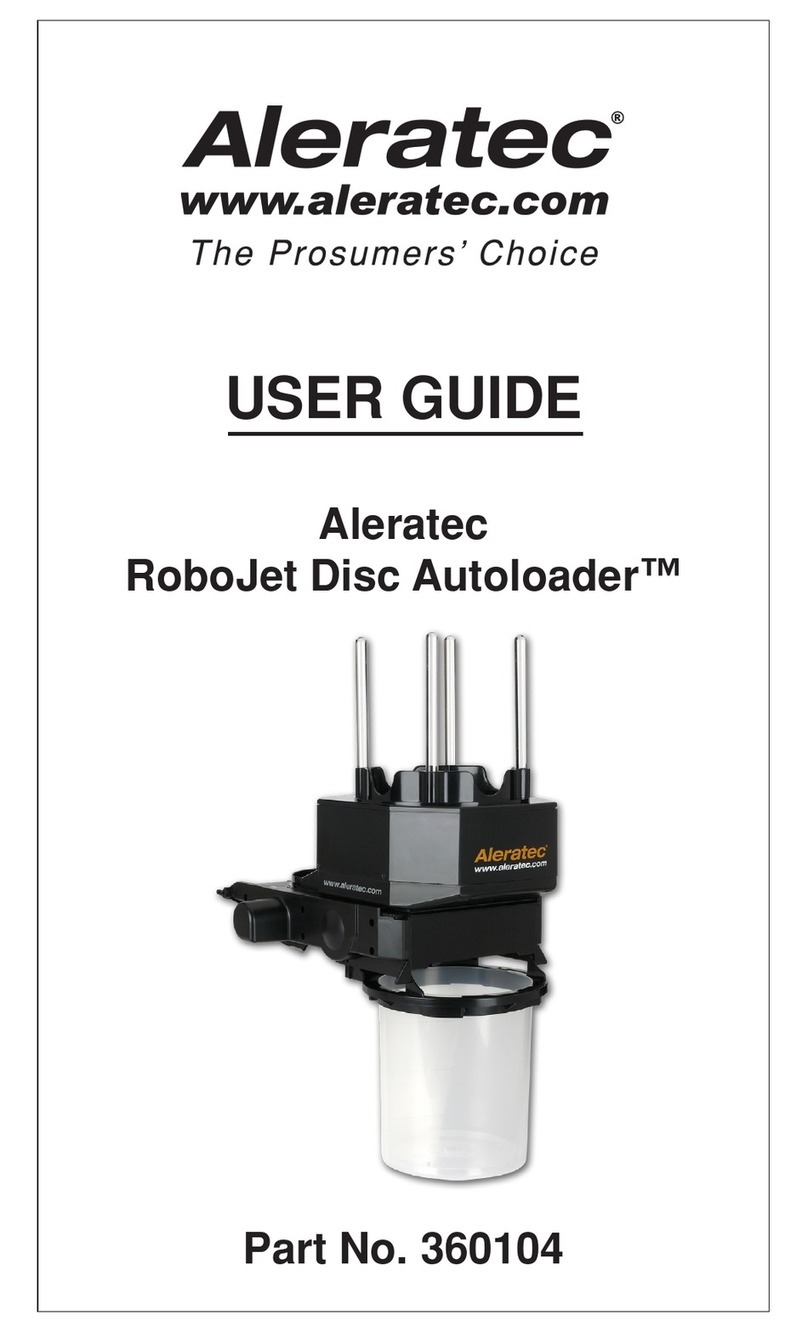 Aleratec RoboJet Disc Autoloader 360104 user guide