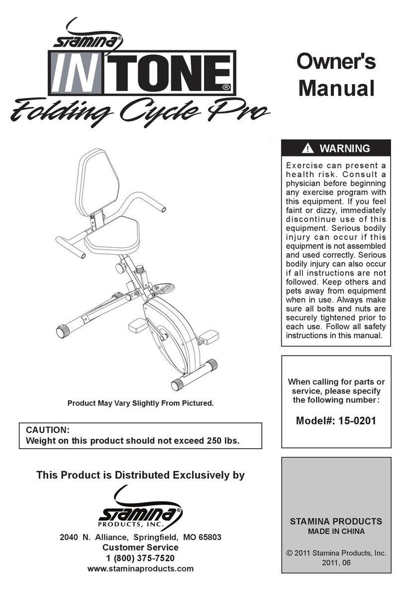 Stamina 15-0201 User manual