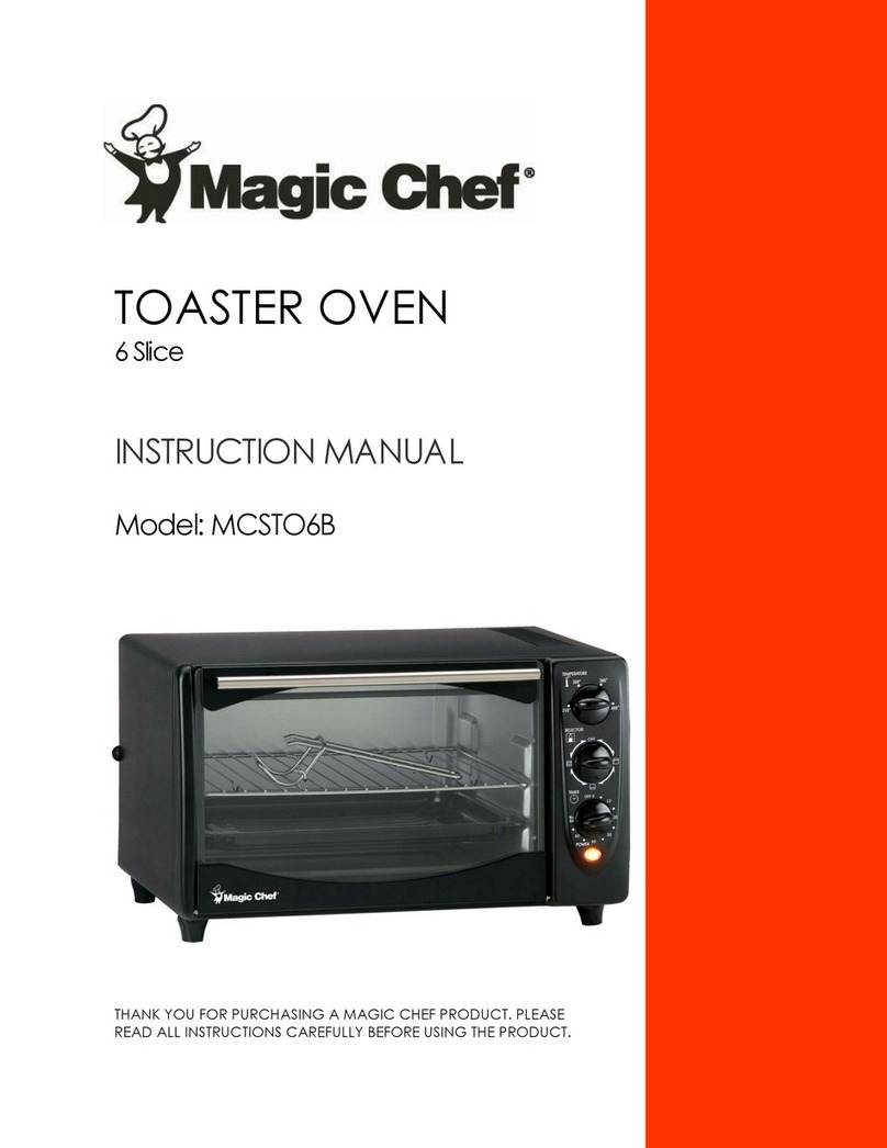 Magic Chef MCSTO6B User manual