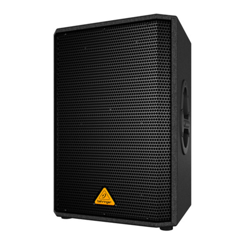 Behringer VS1220 User manual