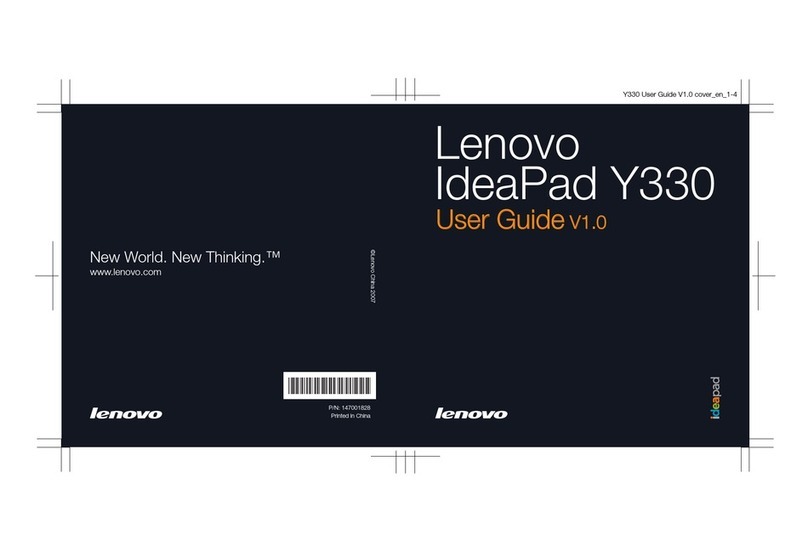 Lenovo IdeaPad Y330 User manual