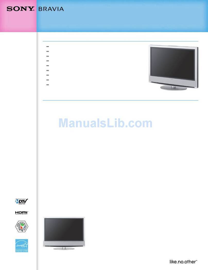 Sony WEGA KLV-S32A10 User manual