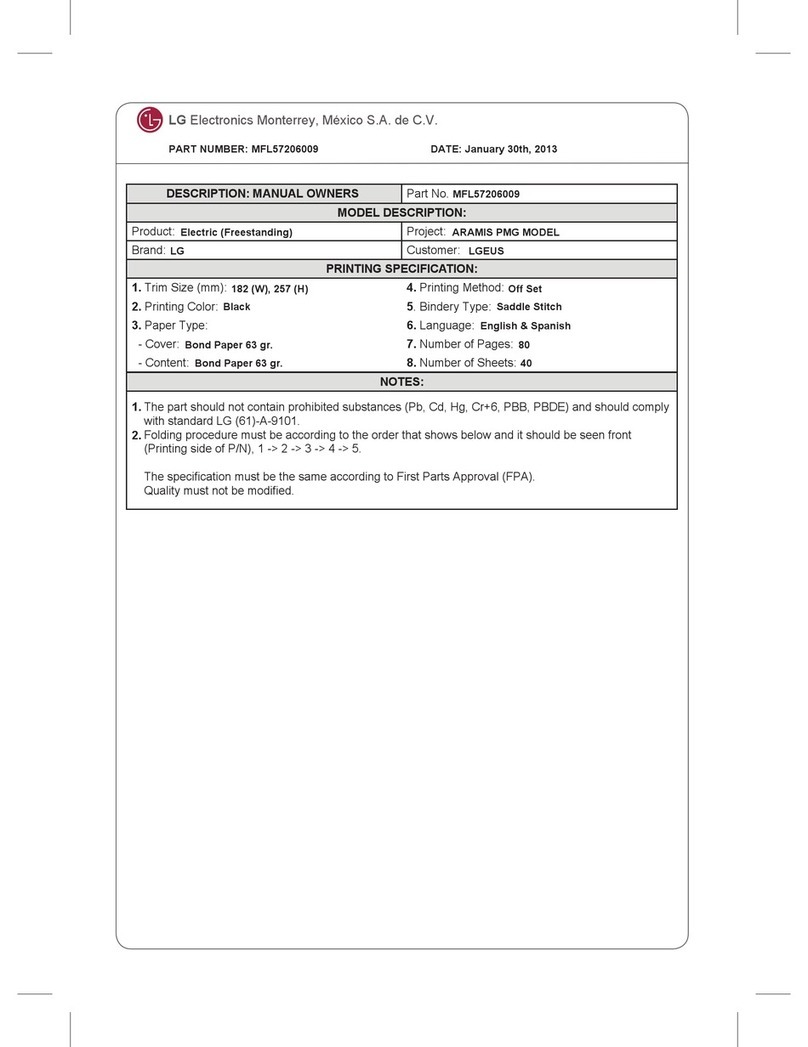 LG LRE3021ST User manual LG LRE3021ST User manual