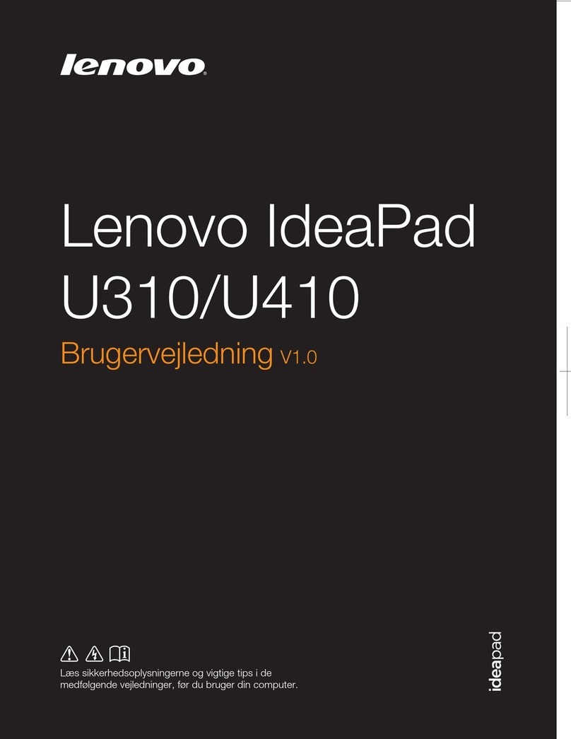 Lenovo IdeaPad U310 Technical document