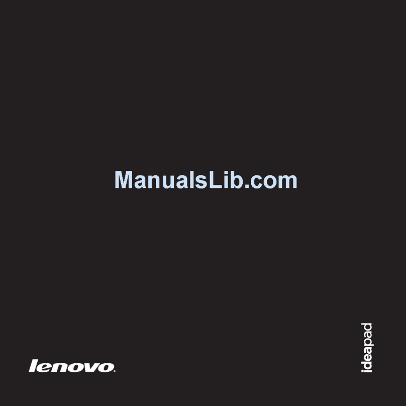 Lenovo IdeaPad U160 User manual