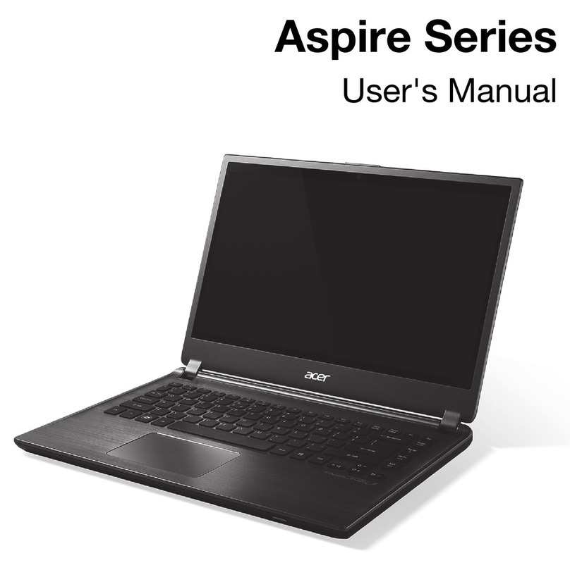 Acer Aspire M5-481 user manual