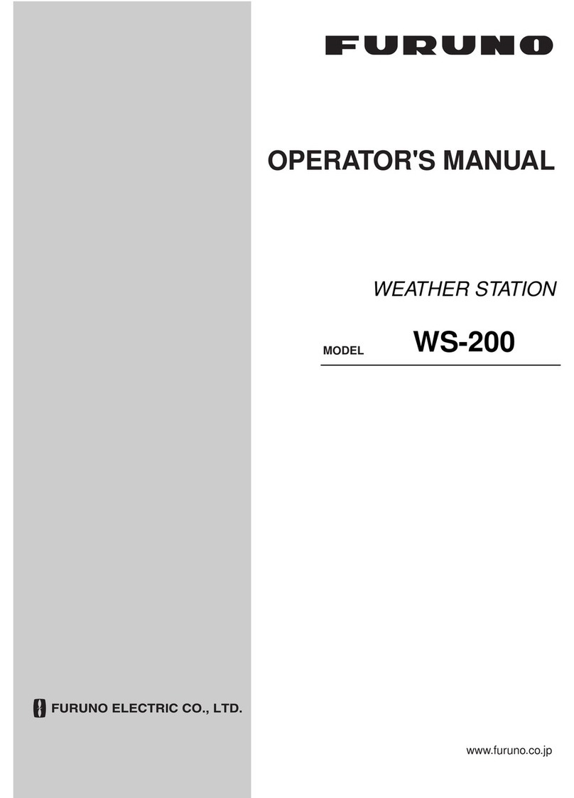 Furuno WS-200 Operator's manual