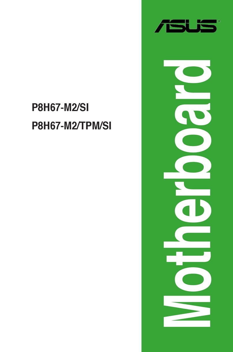 Asus P8H67-M2 SI user manual