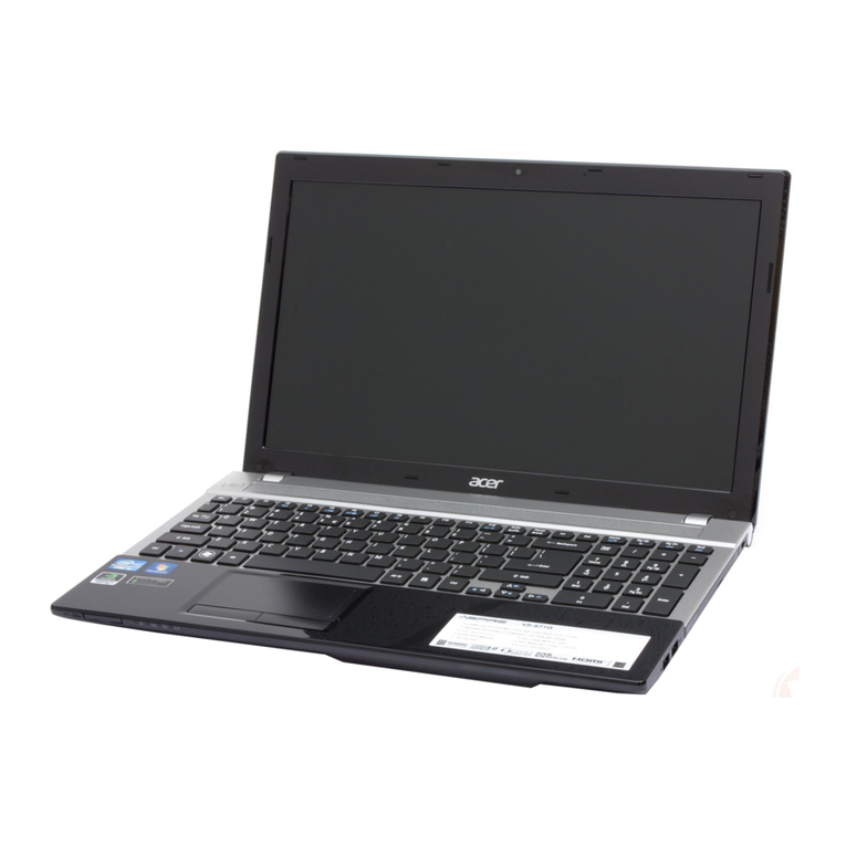 Acer Aspire V3-571G User manual