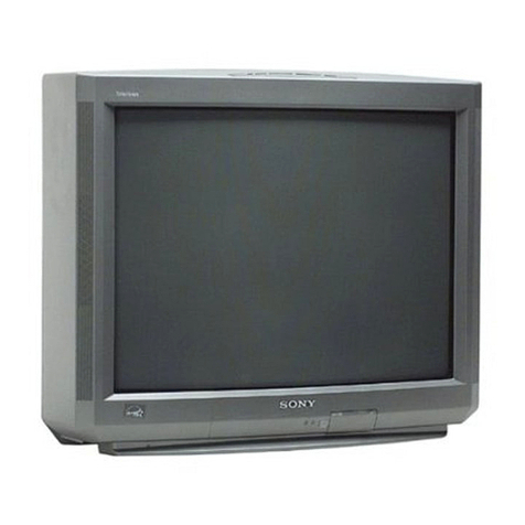 Sony Trinitron KV-27V42 Dimensions